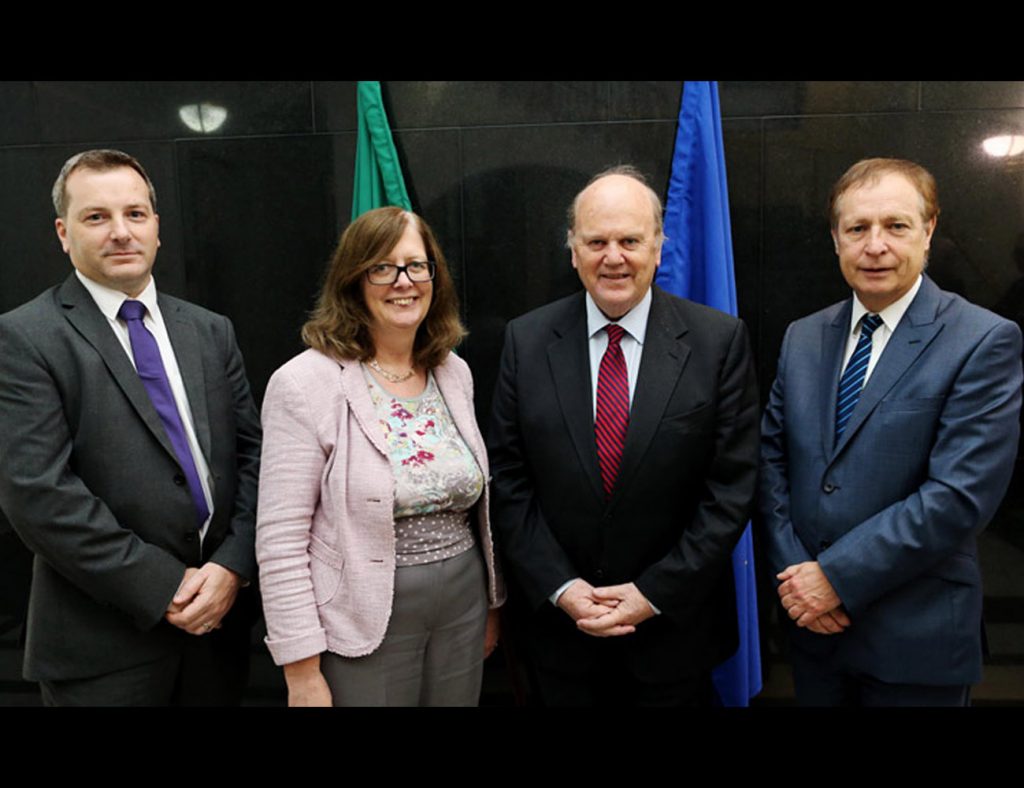 Finance Minister Michael Noonan Meets IPMA® Certified Professionals